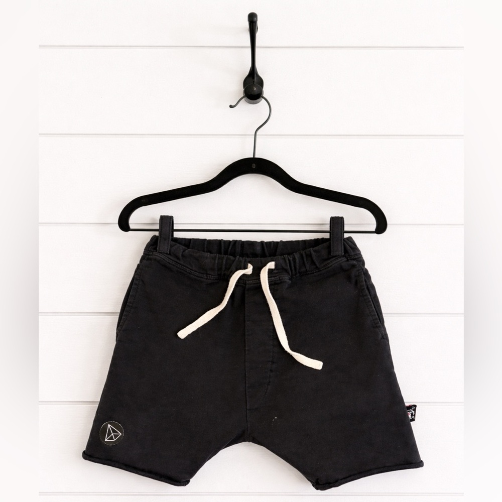 Nununu Black Kids Shorts